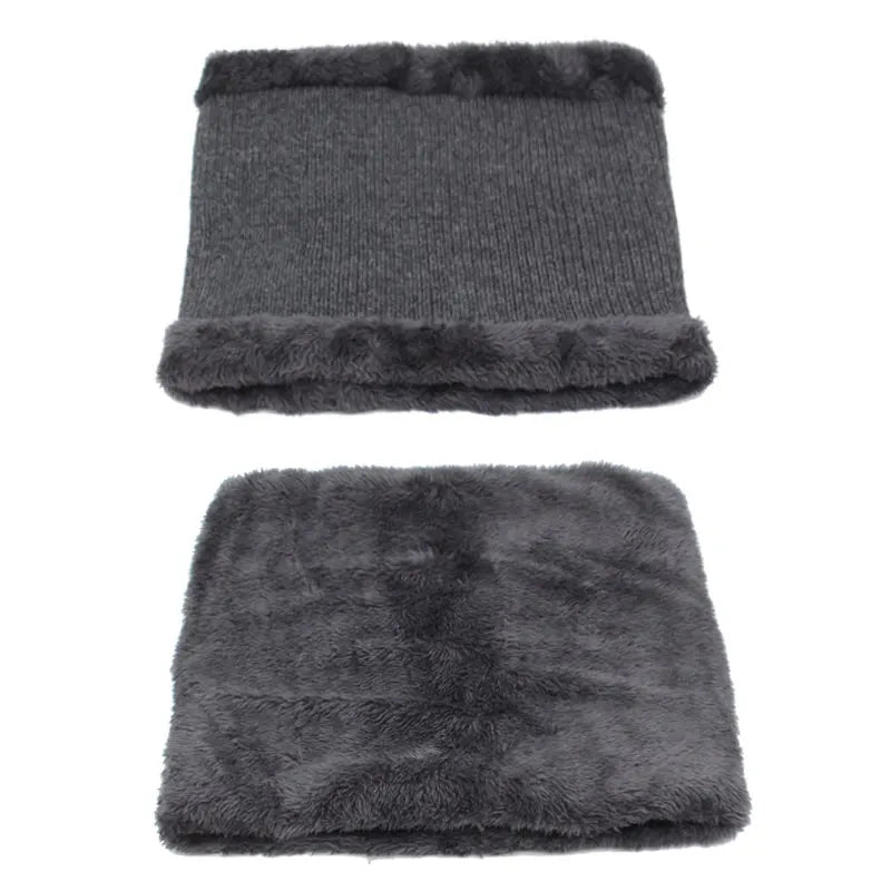 Skullies Beanies Men Scarf Knitted Hat Cap Male plus Gorras Bonnet Warm Wool Thick Winter Hats for Men Women Beanie Hat